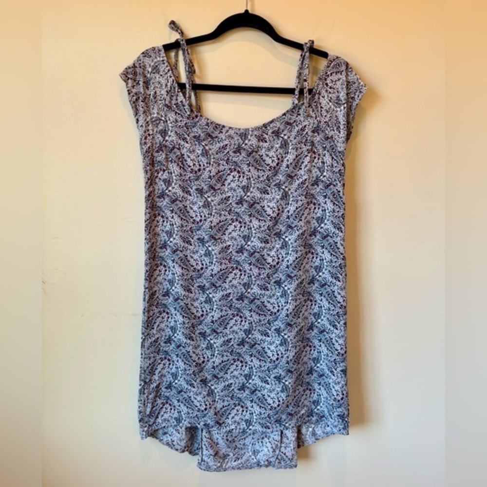 Printed Shift Dress